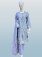 Salwar Kameez Suit, Wedding-Ready Chiffon Embroidered