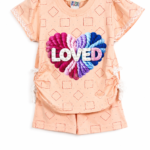 T-shirt And Shorts Pants For Kids Baby Girls Dresses Short Sleeves Tee Top's Clothes Set's Dresses Outfit Suit For Summer collection