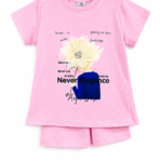 T-shirt And Shorts Pants For Kids Baby Girls Dresses Short Sleeves Tee Top's Clothes Set's Dresses Outfit Suit For Summer collection