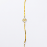 Bracelet in golden Color by English- Trendy Women Bracelet