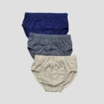 EziFit Pure Combed Cotton Fabric Underwear For Men (Pack of 3)